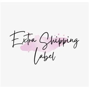 Extra shipping label for bundles over 5‎ pounds